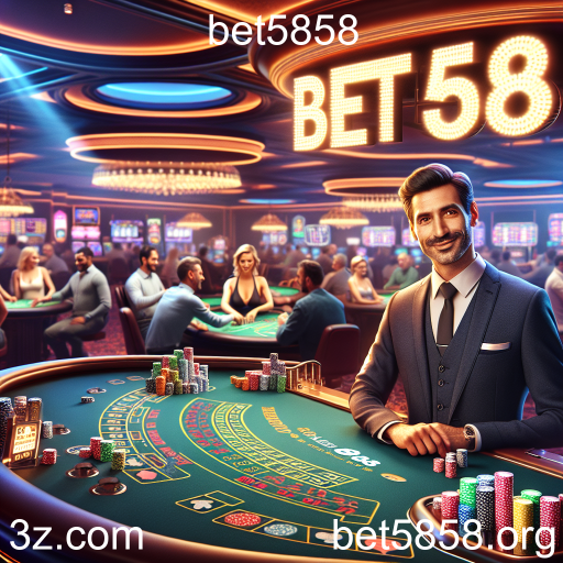 Experimente a Emoção do Cassino Ao Vivo na Bet5858